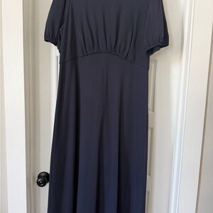 BODE Navy Maxi Dress - Elegant Everyday Style